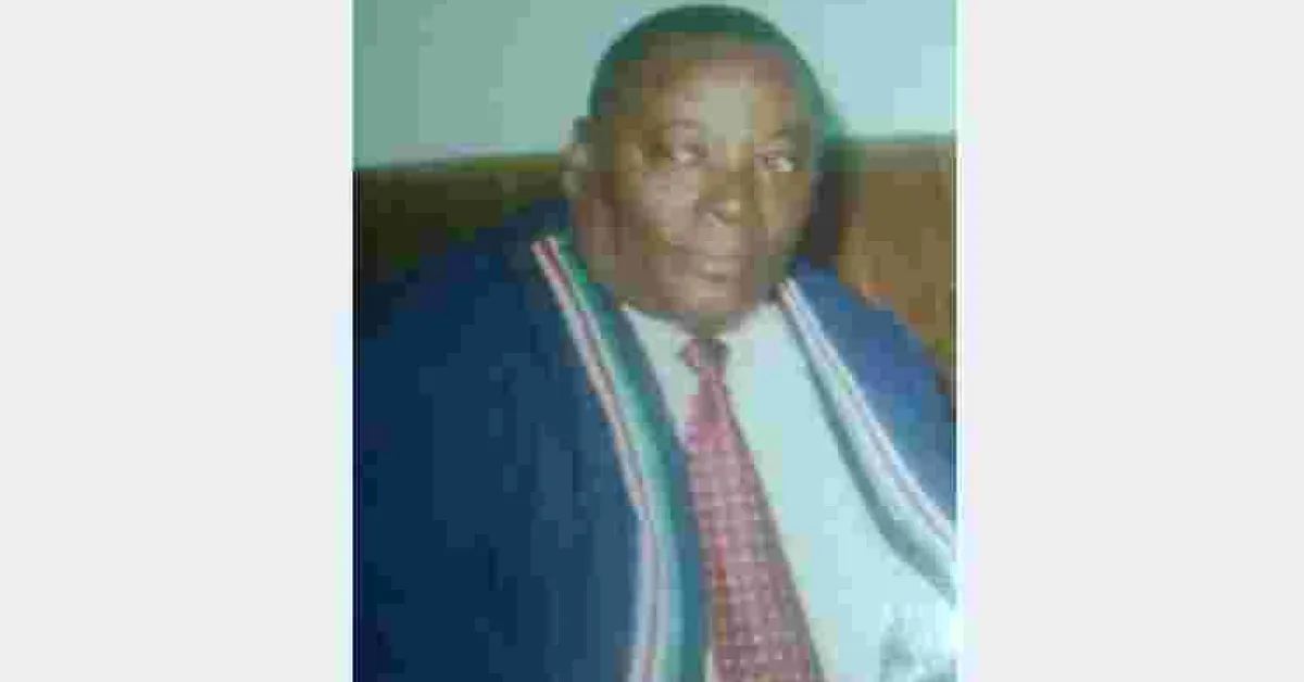 The late Robinson Ndegwa