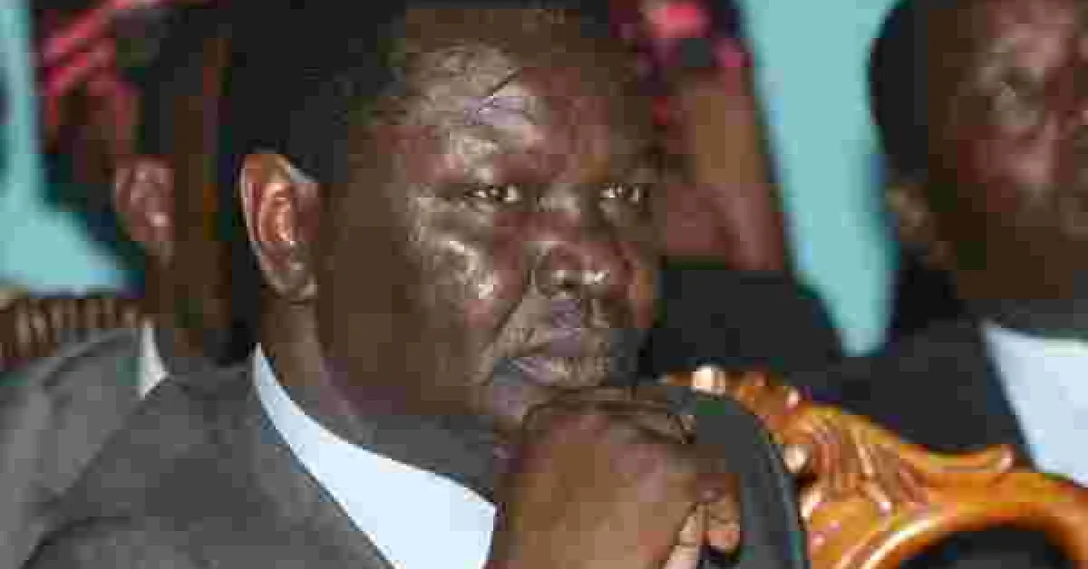 Uhuru, Raila Mourn the Death of Kitui West MP Francis Nyenze