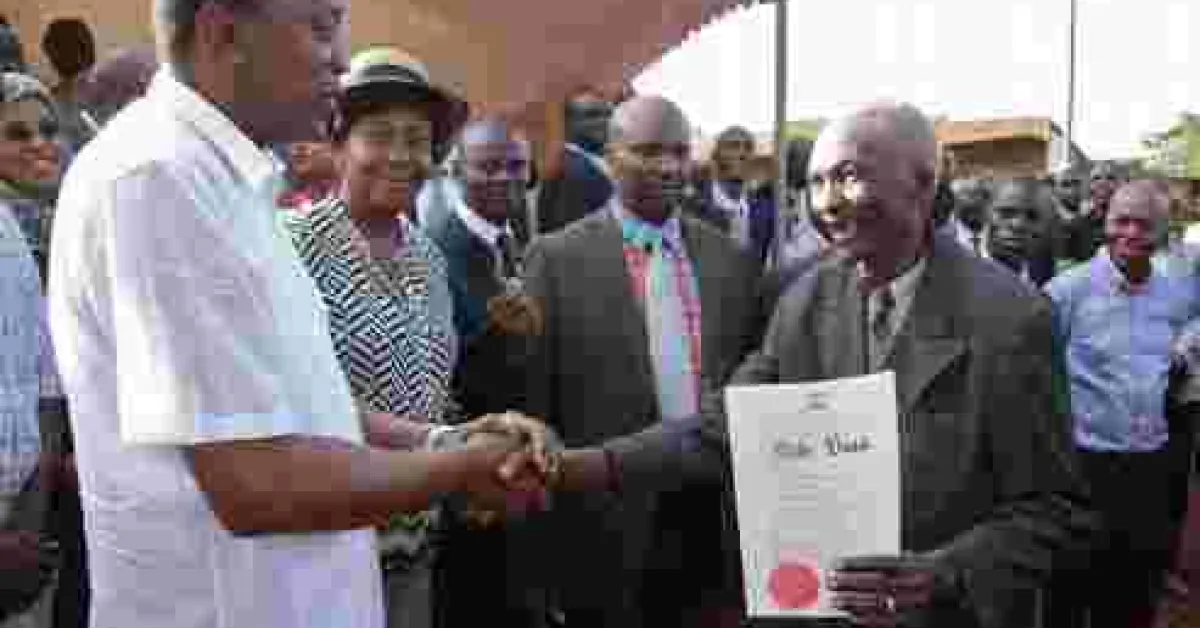 President Kenyatta to Issue 50,000 Title Deeds to Nairobi's Eastlands Residents