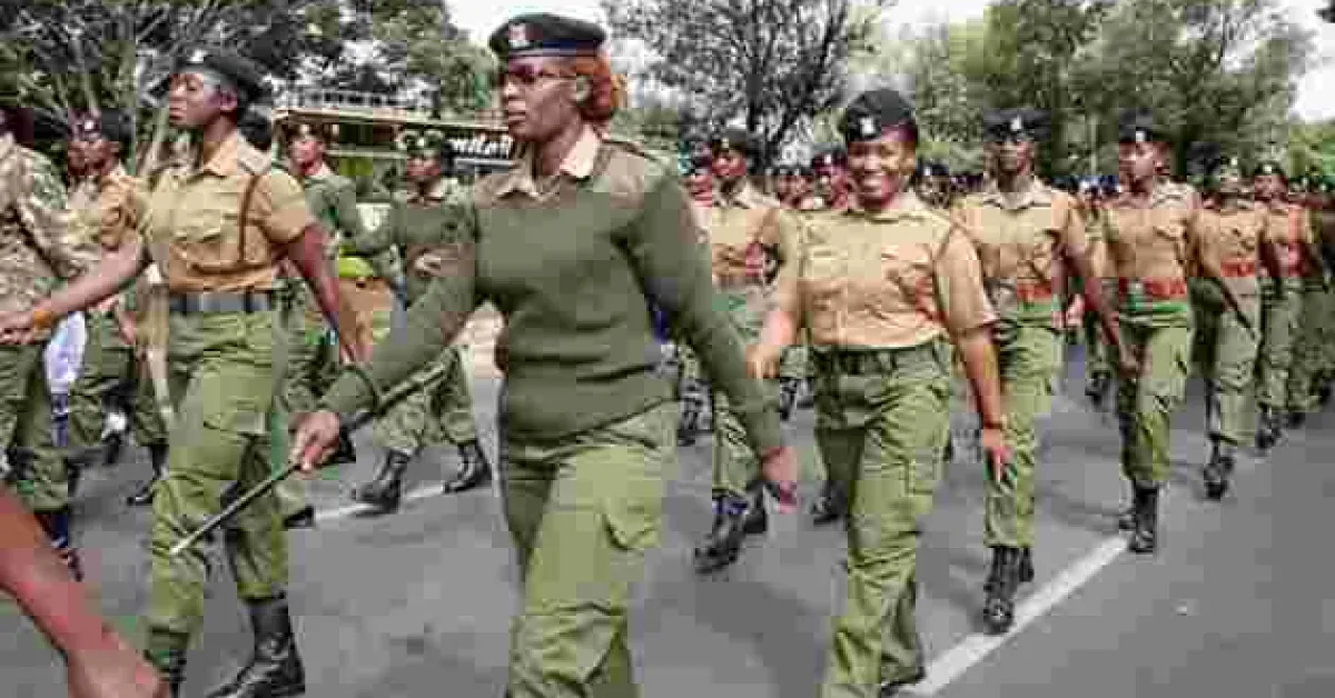 Kenyan Policewomen Warned Against Wearing Flashy Hairstyles, Nail Extensions
