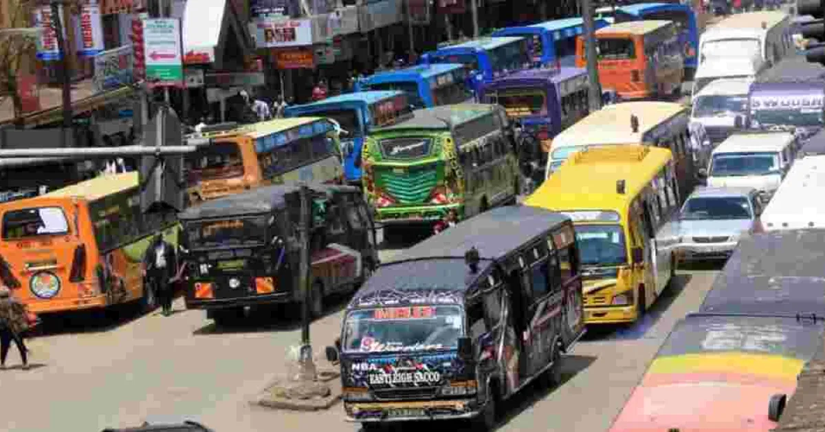 Matatus to be Banned from Nairobi CBD Starting Next Month