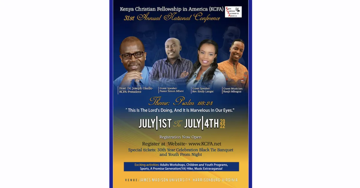 KCFA 31st Annual National Conference Takes Place July 1-4, 2022 in Harrisonburg, VA: Register Now