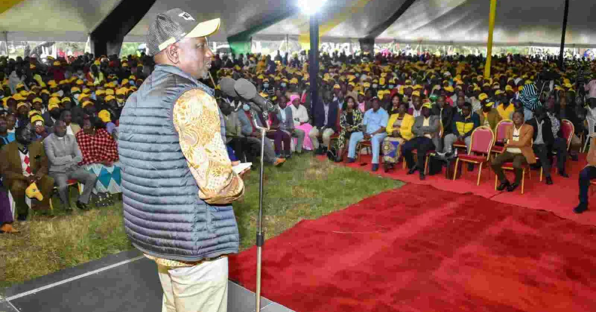 "Nani Aliwaleta Hapa?": Ruto Kicks Out Journalists from a UDA Meeting to Discuss 'Important Matters'