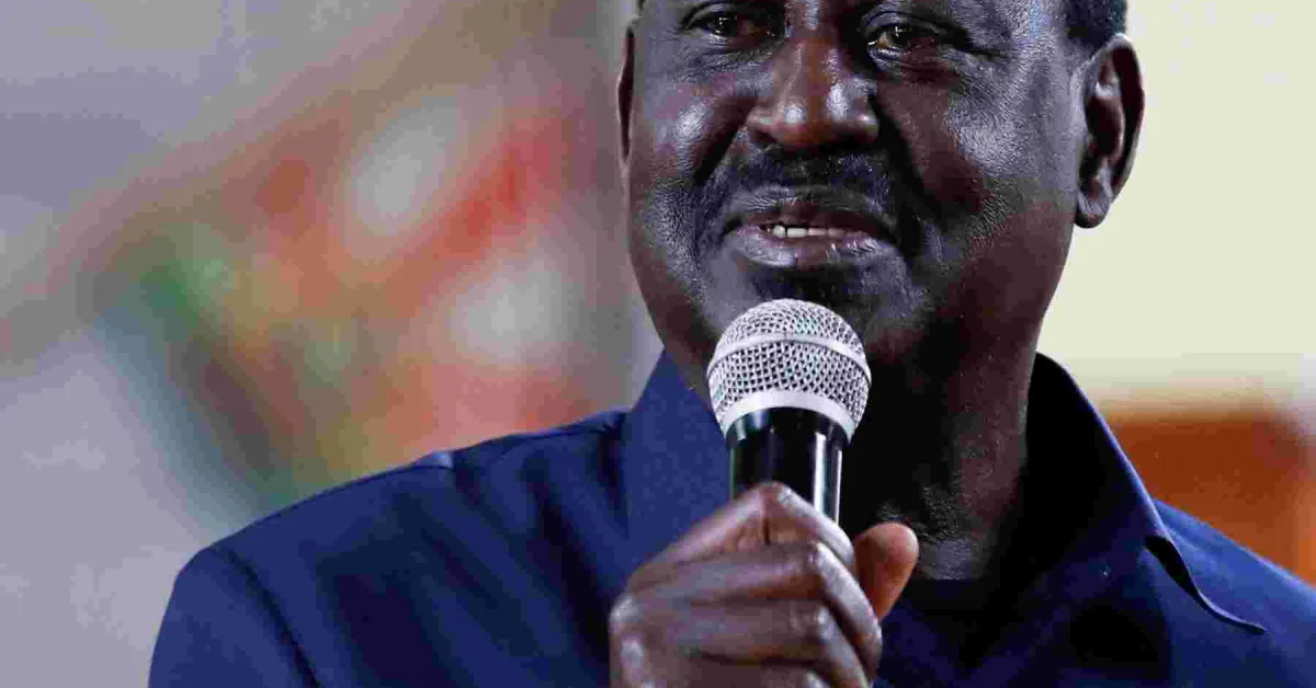 Raila Warns of Ruto's Plan to Suffocate Hustlers