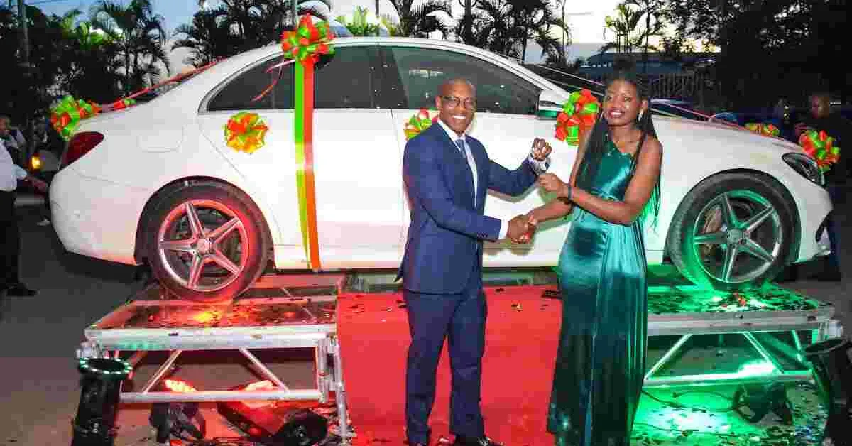 Username Investments Rewards Top Performer with a Dream Car during the 5th Annual Thimini Awards