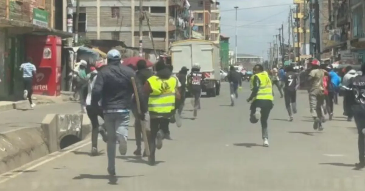 Tear Gas and Gunfire Rock Kariobangi North as Gachagua Attends Church Service
