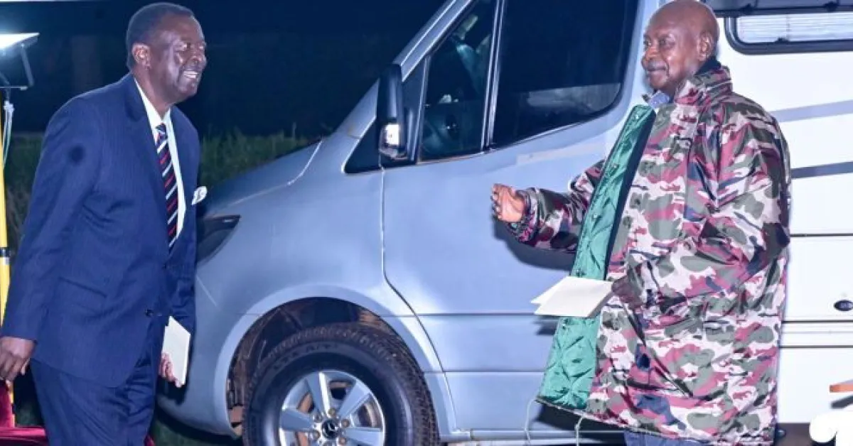 Mudavadi Meets Museveni to Strengthen Kenya-Uganda Ties