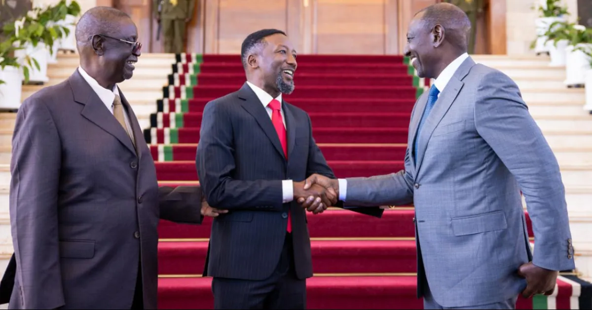 ODM Officials Boycott State House Meeting, Leaving  Oburu Oginga Alone