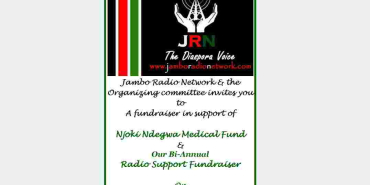 Fundraiser in Support of Njoki Ndegwa of Jambo Radio Network
