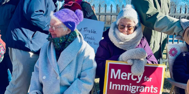 Catholics Protest US Immigration Policies Outside Wyatt Detention Center