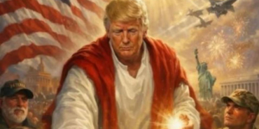 President Trump Deletes AI Image Portraying Him as Jesus After Backlash