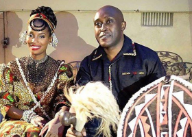 The Real Housewives of Atlanta's star Shamea Morton and fiance, US-based Kenyan businessman Gerald Mwangi.