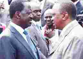 President Uhuru Kenyatta Puts Raila Odinga on the Spot Over Past 'Sins'