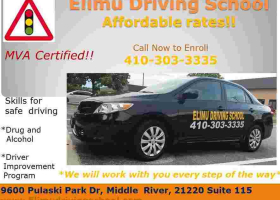 Elimu Driving School in Baltimore, Maryland Enrolling for Driving Classes