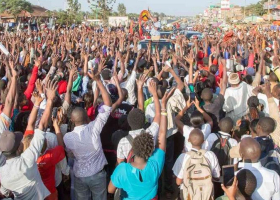 President Uhuru in Nakuru