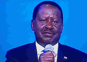 Raila Debates Solo as President Uhuru Skips Presidential Debate