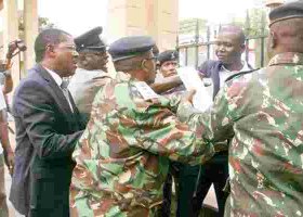 Wetangula's Bodyguard Charged with Causing Disturbance at the Supreme Court