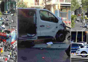 Terror Attack: At Least 13 Killed, over 50 Injured As Van Plows into Crowd in Barcelona, Spain