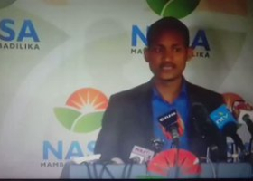 Babu Owino Causes Drama at NASA Press Briefing in Nairobi