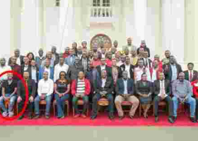 Controversial MP Shows Up at President Uhuru's State House Meeting Wearing Slippers