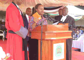 History Made in Kenya as Three Women Take Oath of Office as Governors