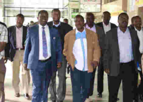 Raila Storms Out of IEBC Meeting