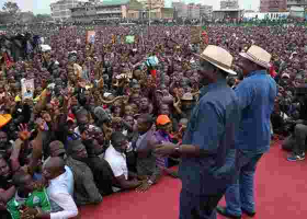 Raila: I Beat Uhuru by 1.5 Million Votes, I'll Beat Him again in Repeat Election