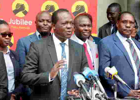 Jubilee Disowns Njunjiri Wambugu's Petition to Kick Out Chief Justice David Maraga