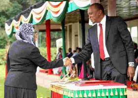 President Uhuru Mourns Public Works PS Mariam Al-Maawy