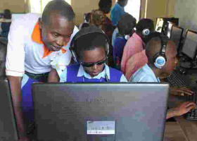 Microsoft Launches Computer Lab for Blind Students in Mombasa