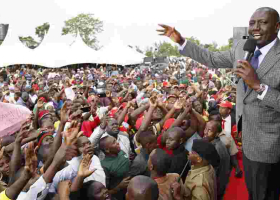 Raila Planning to Stage Either a Coup or Chaos, Deputy President William Ruto Claims