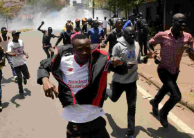 NASA Anti-IEBC Protesters Clash with Nairobi Business Community