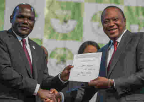 IEBC Gazettes Uhuru as President-Elect