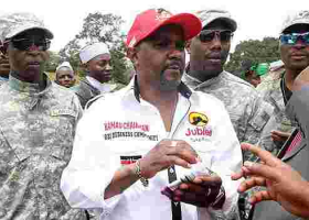 Nairobi Business Community Makes a Comeback Clad in US Military Gear