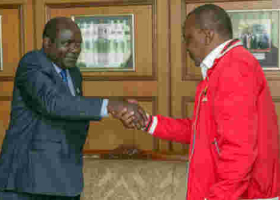 President Uhuru Holds Talks with IEBC Chair Wafula Chebukati, Says Jubilee Has No Demands