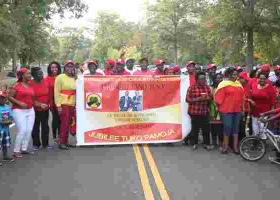 President Uhuru Supporters in the US Hold Demonstration in New Jersey