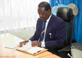 Raila Says He Won't Sign Form 24A to Officially Withdraw from Race