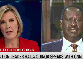 Raila to CNN: We'll Employ Legal Means to Confront Jubilee Government [VIDEO]