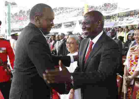 President Uhuru's Finds a New Title for Deputy President Ruto