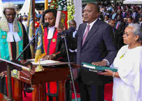 President Uhuru Sworn-in for His Second Term in Office