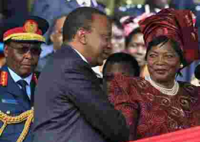 Mama Ngina Kenyatta Speaks Ahead of President Uhuru's Swearing-in