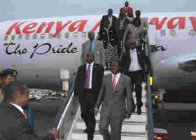Raila Travels to the US