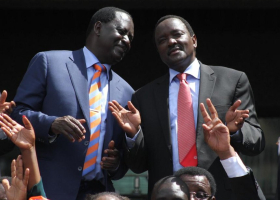 Raila Endorses Kalonzo Musyoka's 2022 Presidential Bid