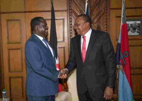 Five Key Issues Discussed During Uhuru-Raila Meeting at Harambee House