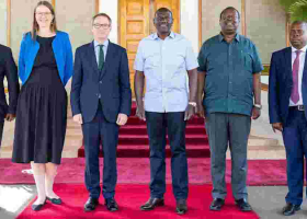 Ruto, British Envoy Wigan Convene for Talks in Kisumu