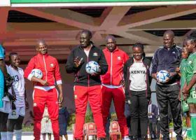 Kenya's First World Cup Football Team Departs for Training