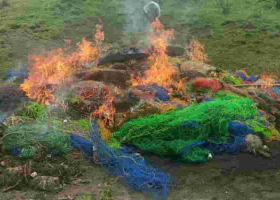 Kenyan Authorities Destroy Sh 4 Million Illegal Fishing Nets in Homa Bay Crackdown