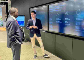 Raila Odinga Visits IBM Research Institute in New York