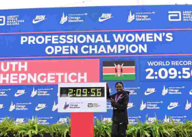 Kenya's Chepngetich Shatters Women's Marathon World Record in Chicago