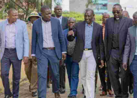 Ruto, Gachagua Hold Separate Sunday Services in Nairobi and Kajiado